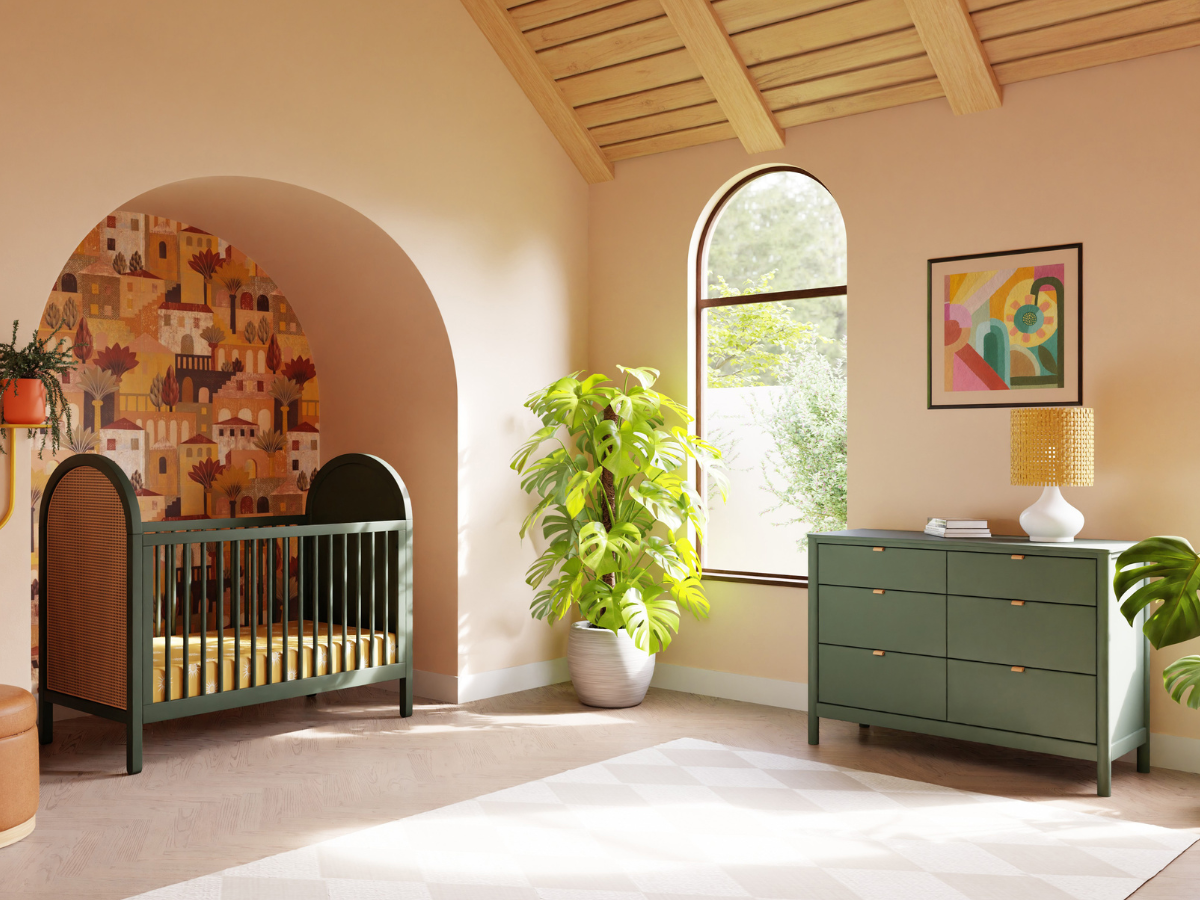 here comes the sun green dress Swell 6-Drawer Assembled Dresser in Cove Blue main image 1