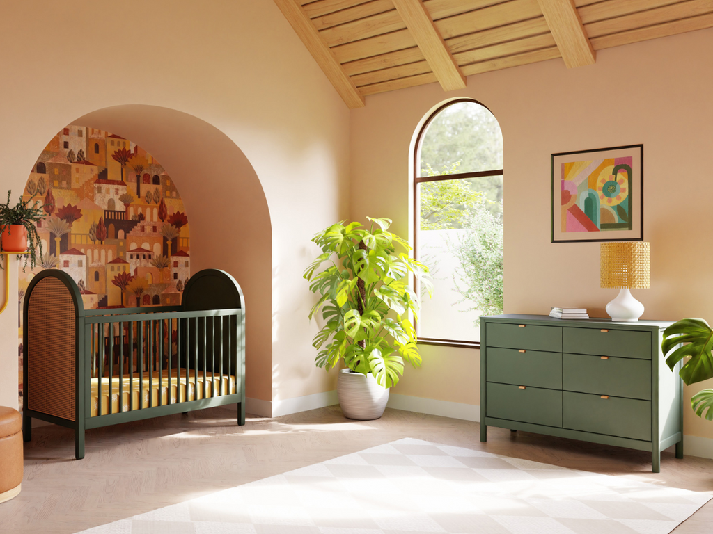 How to Add A Pop of Color to Your Nursery
