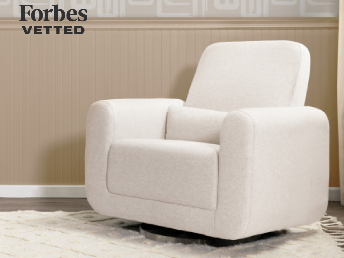 FORBES VETTED The Best Nursing Chair And Glider For Twins, According