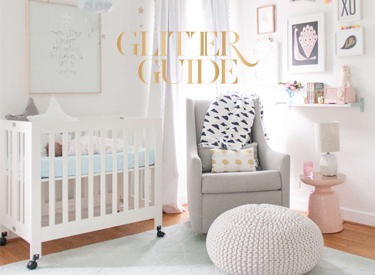 babyletto Origami featured in Glitter Guide Joni Lay home tour
