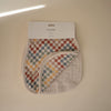 MBC-209, Organic Cotton Muslin Burp Cloth 2-Pack
