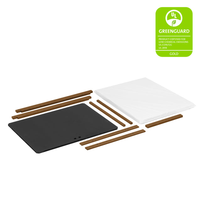 M30879NL,Babyletto,Rolli Midi Conversion Kit in Natural Walnut