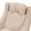 M11283CSG,Babyletto,Kiwi Deluxe Power Glider Recliner w/Heat&Massage in Chai Shearling