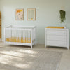 M10323W,Babyletto,Sprout 3-Drawer Changer Dresser in White Finish