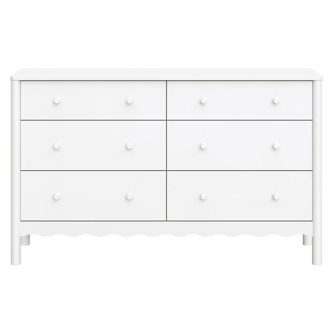 M27916W,Babyletto,Swell 6-Drawer Assembled Dresser in White