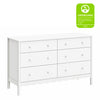 M27916W,Babyletto,Swell 6-Drawer Assembled Dresser in White