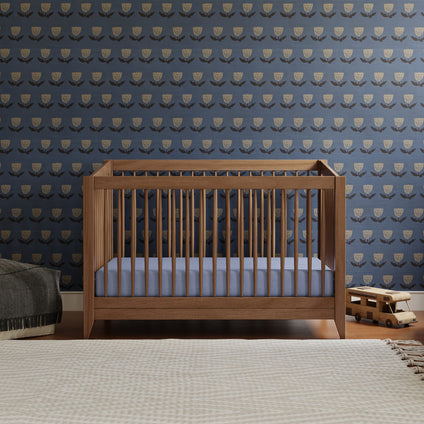 M10301NL,Babyletto,Sprout 4-in-1 Convertible Crib w/Toddler Bed Conversion Kit in Natural Walnut