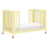 M30880PY,Babyletto,Rolli 9-in-1 Convertible All-Stages® Crib w/ Bassinet & Toddler Bed Kits in Pale Yellow