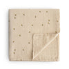 MS-245, Organic Cotton Muslin Swaddle Blanket