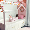 999-1602-WHT, Newton Kids' Twin Mattress | Final Sale, image of newton crib mattress