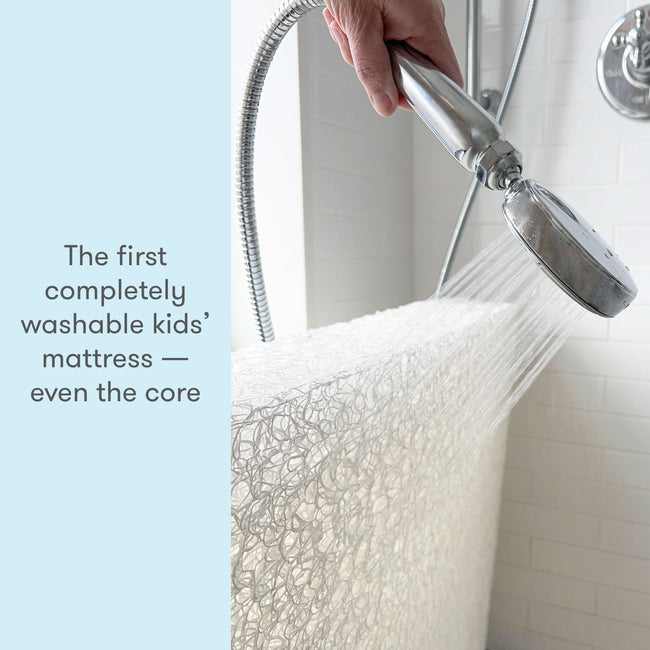 999-1602-WHT, Newton Kids' Twin Mattress | Final Sale, image of newton crib mattress