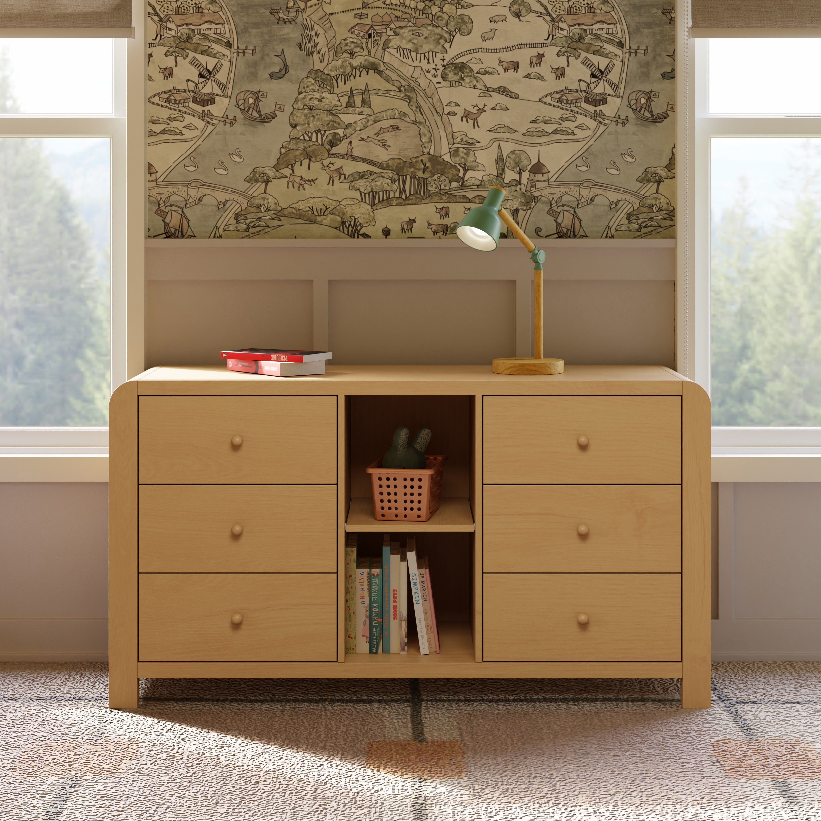 little dresser Babyletto TipToe 6-Drawer Assembled with Cubbies this timeless piece allows ICY BLUE SEQUIN STRAPLESS Color:Kelly Foil 30SELECT