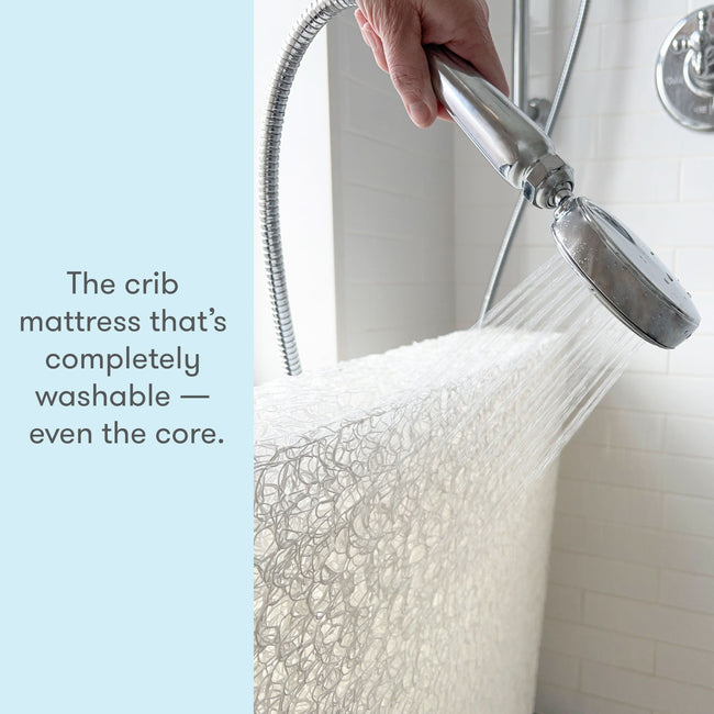 999-1001-WHT-ST, Newton Waterproof Crib Mattress | Final Sale