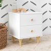 M9060WN,Babyletto,Lolly Nightstand with USB Port in White and Natural