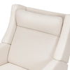M11283PCMEW,Babyletto,Kiwi Deluxe Power Glider Recliner w/Heat&Massage in Performance Cream Eco-Weave