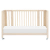 M30880NX,Babyletto,Rolli 9-in-1 Convertible All-Stages® Crib w/ Bassinet & Toddler Bed Kits in Washed Natural
