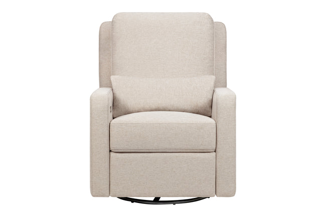 M23085PBEW,Babyletto,Sigi Glider Recliner w/ Electronic Control and USB in Performance Beach Eco-Weave