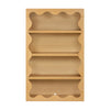 M31111HY,Babyletto Kids,Lido Wave Bookcase in Honey