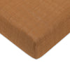 T29535BTS,Babyletto,Burnt Sienna Muslin Crib Sheet in GOTS Certified Organic Cotton
