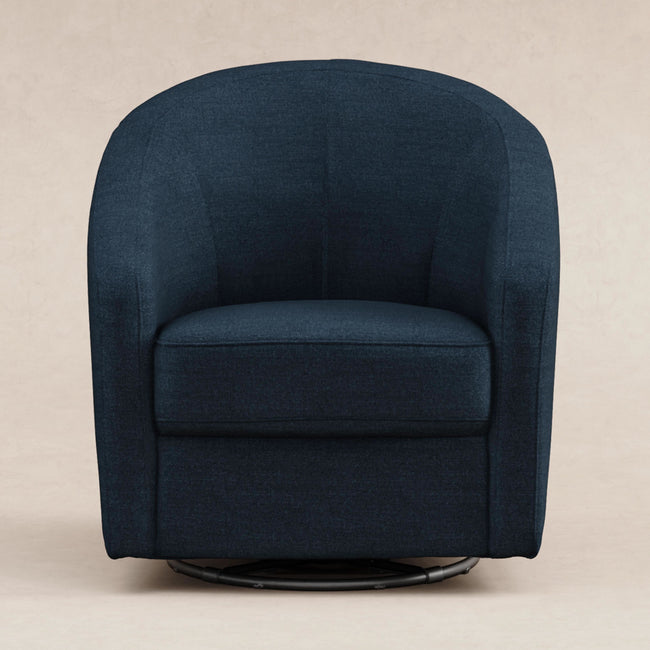 M5887PVET,Babyletto,Madison Swivel Glider in Performance Navy Eco-Twill