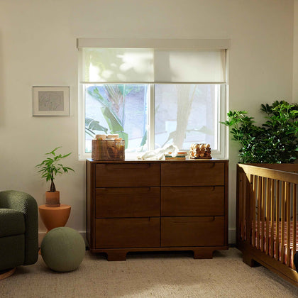 M23426NL,Babyletto,Yuzu 6-Drawer Dresser in Natural Walnut