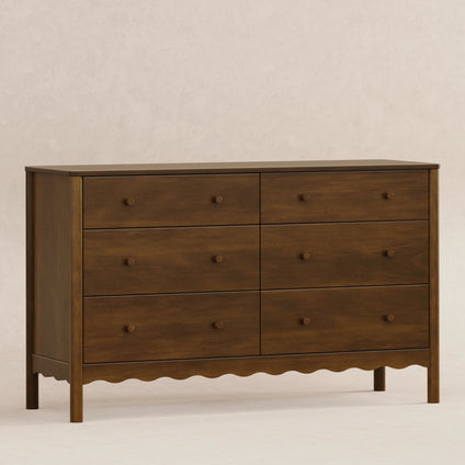 M27916NL,Babyletto,Swell 6-Drawer Assembled Dresser in Natural Walnut