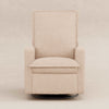 M20977CSG,Babyletto,Cali Flange Gliding Swivel Recliner in Chai Shearling