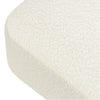 M26385CMSGLB,Babyletto,Kiwi Gliding Ottoman in Cream Shearling with Light Wood Base