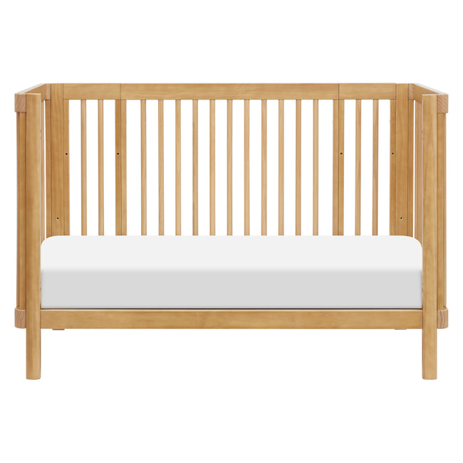 M29880HY,Babyletto,Pogo 8-in-1 Convertible Crib w/All-Stages Conversion Kits in Honey