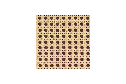 SWATCH243,Babyletto,Babyletto - Crimson w/ Octagonal Natural Cane SWATCH