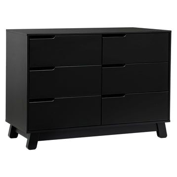 M4216B,Babyletto,Hudson 6-Drawer Double Dresser Assembled in Black