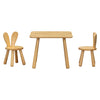M32110LTW,Babyletto Kids,Hoppy Play Table & Chair Set in Light Wood