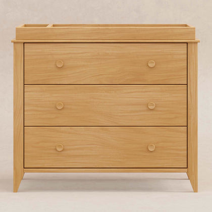 M10323HY,Babyletto,Sprout 3-Drawer Changer Dresser in Honey
