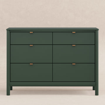 M25616FRGR,Babyletto,Bondi 6-Drawer Assembled Dresser in Forest Green
