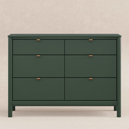 M25616FRGR,Bondi 6-Drawer Assembled Dresser in Forest Green