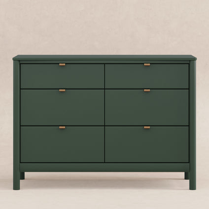 M25616FRGR,Babyletto,Bondi 6-Drawer Assembled Dresser in Forest Green