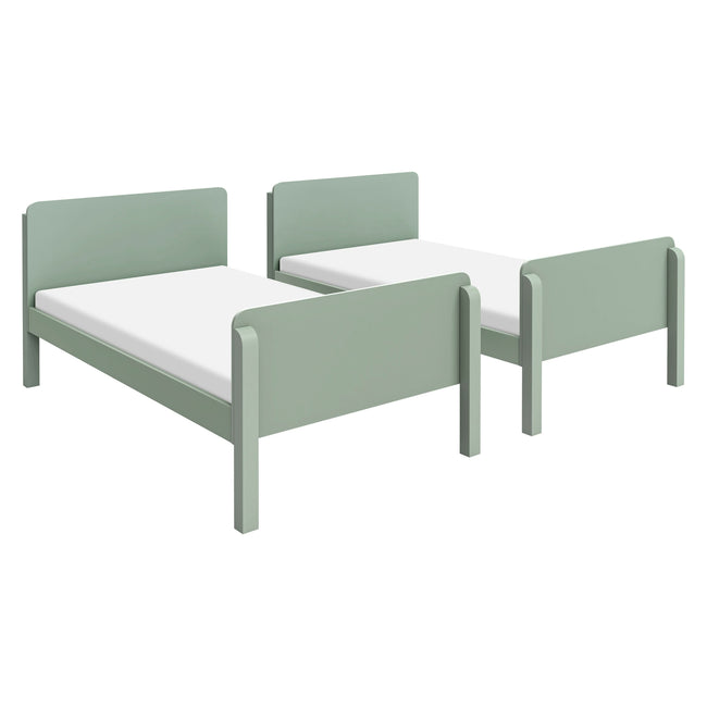 M18494LS,Babyletto Kids,TipToe Bunk Bed in Light Sage