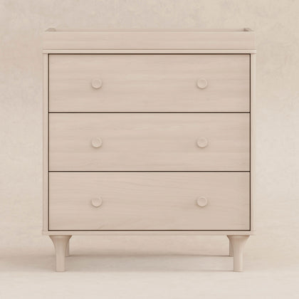 M9023NX,Babyletto,Lolly 3-Drawer Changer Dresser w/Removable Changing Tray in Washed Natural
