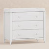 M10323W,Babyletto,Sprout 3-Drawer Changer Dresser in White Finish
