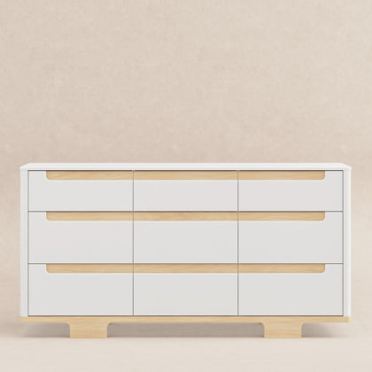 M23428WN,Babyletto,Yuzu 9-Drawer Dresser Assembled in White/Natural