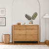 M25616HY,Babyletto,Bondi 6-Drawer Assembled Dresser in Honey