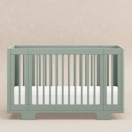 M23401LS,Babyletto,Yuzu 8-in-1 Convertible Crib w/All-Stages Conversion Kits in Light Sage