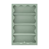 M31111LS,Babyletto Kids,Lido Wave Bookcase in Light Sage