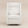 M11286CMSG,Babyletto,Kiwi Plus Power Glider Recliner w/ Power Headrest in Cream Shearling