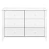 M10326W,Babyletto,Sprout 6-Drawer Double Dresser in White