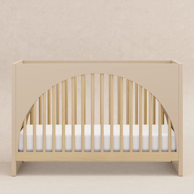 M30201TPESH,Babyletto,Moab 3-in-1 Convertible Crib in Taupe/Ash