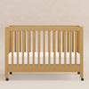 M6601HY,Babyletto,Maki Full-Size Folding Crib w/ Toddler Bed Conversion Kit in Honey