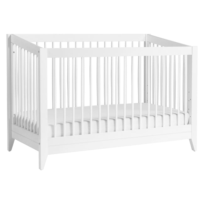 M10301W,Babyletto,Sprout 4-in-1 Convertible Crib w/Toddler Bed Conversion Kit in White Finish