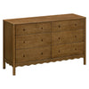 M27916NL,Babyletto,Swell 6-Drawer Assembled Dresser in Natural Walnut