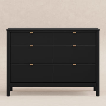 M25616B,Babyletto,Bondi 6-Drawer Assembled Dresser in Black